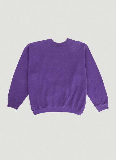 DRx FARMAxY FOR LN-CC Embroidered Vintage Sweatshirt Purple drx0346023