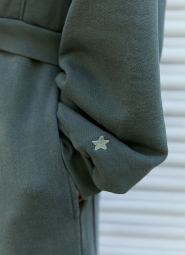 Shoulder Pad Hooded Sweatshirt GREG ROSS Shoulder Pad Hooded Sweatshirt Green grr0157001