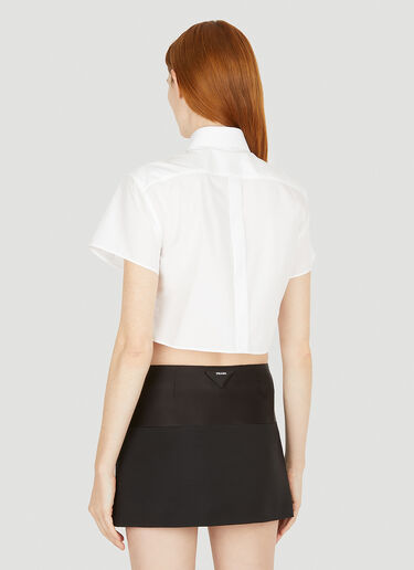 Dolce & Gabbana Cropped Shirt White dol0251008