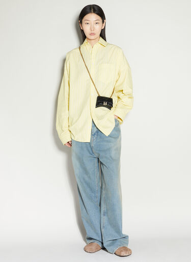Balenciaga Crush 链带迷你单肩包 黑色 bal0255076