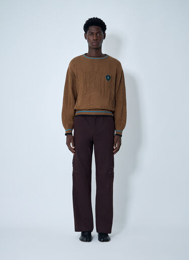 Kiko Kostadinov Fitz Sweater Brown kko0162007