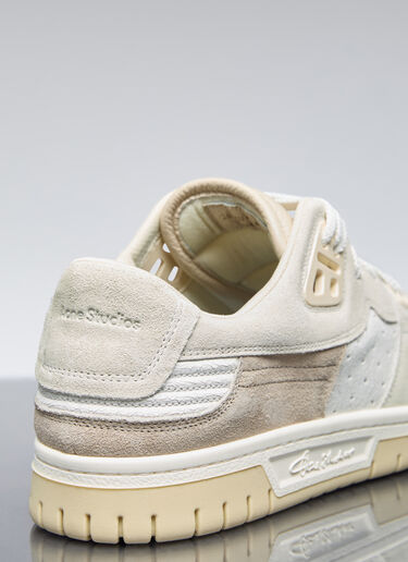 Acne Studios Leather Low Top Sneakers White acn0155037