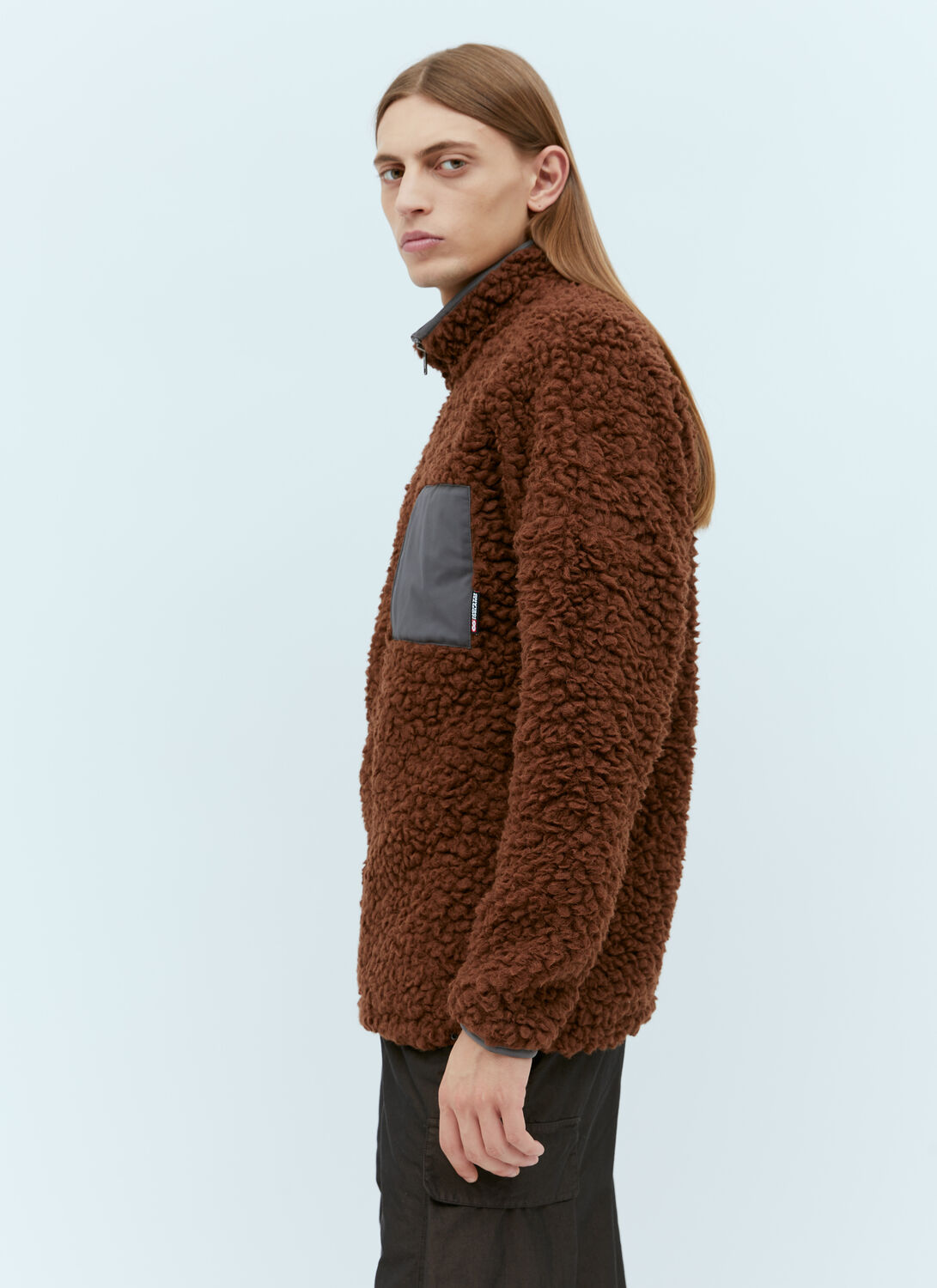 Shop 66°north Varmahlid Shearling Fleece Jacket In Brown