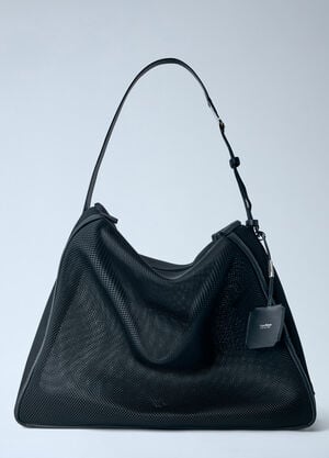 Max Mara Large Mesh Shoulder Bag Black max0264317