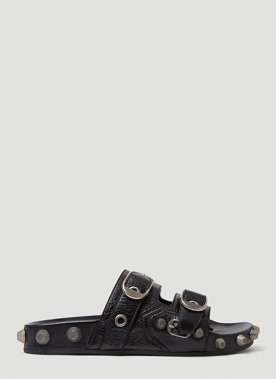 Balenciaga studded on sale leather sandals