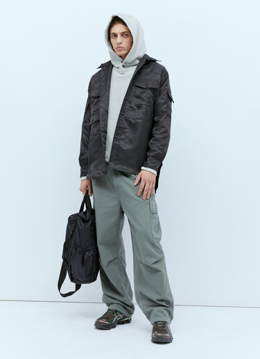 Engineered Garments トレイルシャツ  ブラック egg0154003