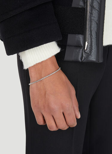 Tom Wood Box Chain Bracelet Silver tmw0345005