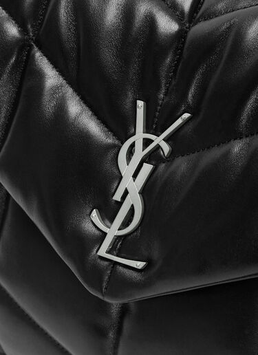 Saint Laurent Medium Puffer Shoulder Bag Black sla0237041