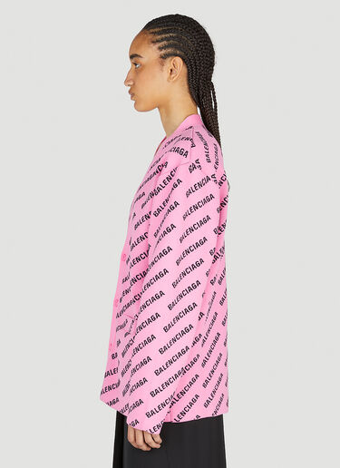 Balenciaga All-Over Cardigan Pink bal0253021