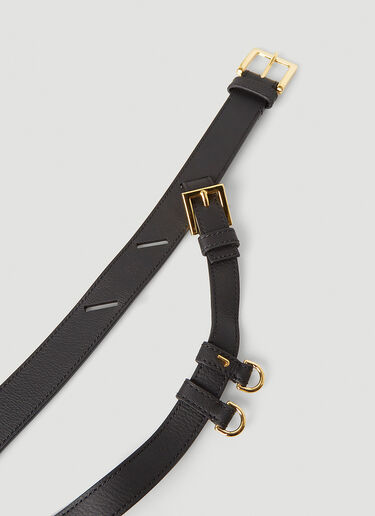 Jacquemus La Ceinture Baudrier Belt Black jac0246083