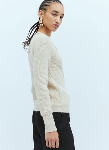 Jacquemus La Maille Pau Sweater Beige jac0254030
