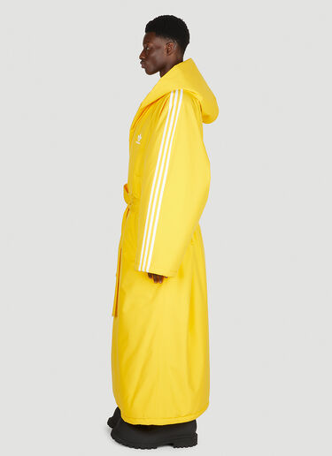 adidas x Balenciaga 패딩 목욕가운 스타일 코트 옐로우 axb0151004