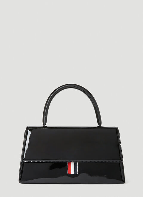 Thom Browne Trapaze Top Handle Clutch Bag Grey thb0252001