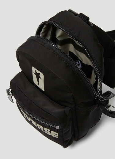 Rick Owens x Converse Mini Backpack Crossbody Bag Black roc0348003