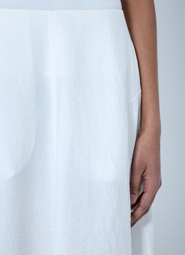 TOTEME Parachute Skirt White tot0260022