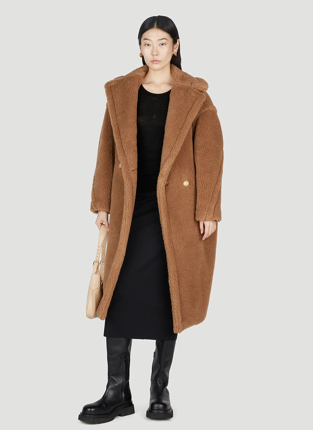 Max mara teddy bear coat camel new arrivals