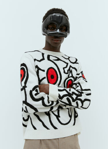 Walter Van Beirendonck Inflatable Mask Black wlt0154040