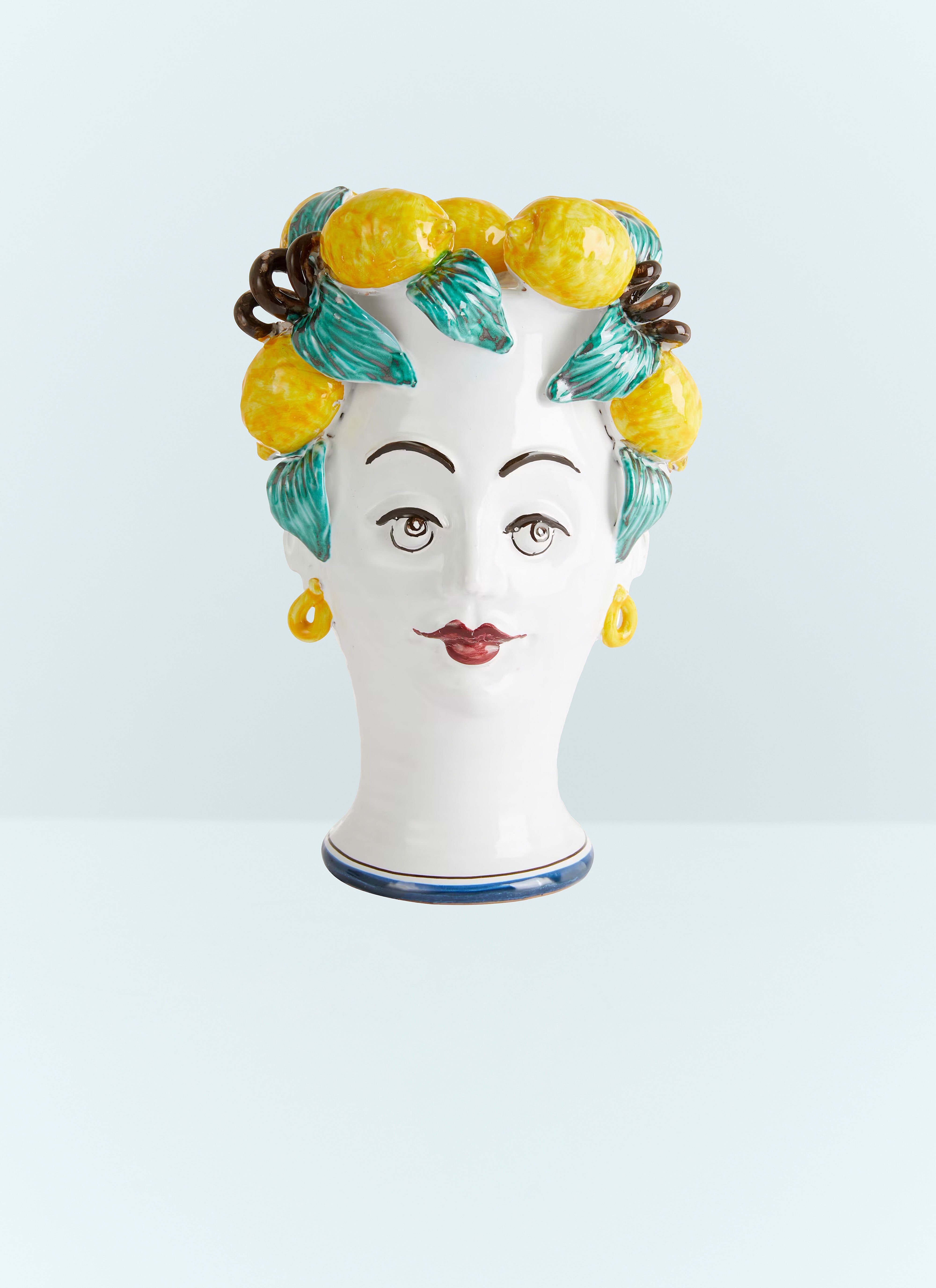 Les Ottomans Woman Lemon Vase White wps0691173