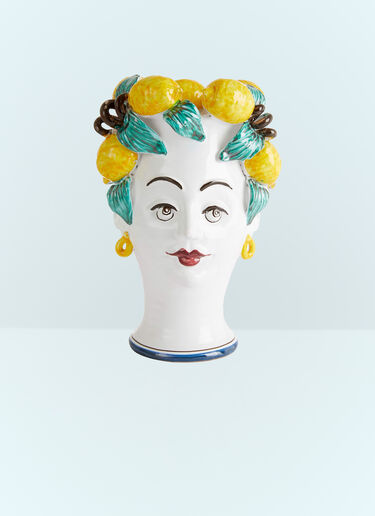 Les Ottomans Woman Lemon Vase White wps0691170