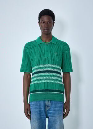 Lacoste Knit Polo Shirt Green lac0164008