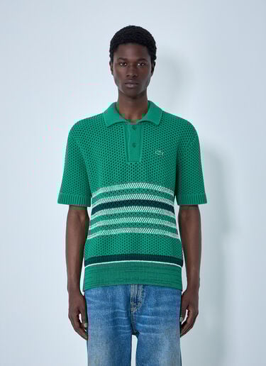 Lacoste Knit Polo Shirt Green lac0164008