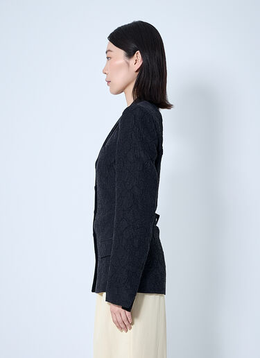 Dries Van Noten Textured Blazer Black dvn0260004