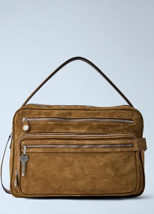 Acne Studios Camero Camera Shoulder Bag Brown acn0364003