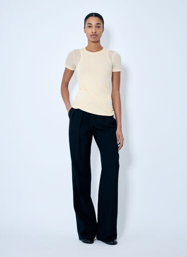 Jil Sander Layered T-Shirt Beige jil0259009