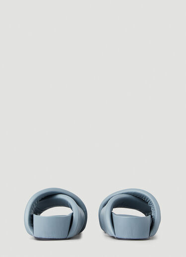 Crossover Flatform Sandals Jil Sander Crossover Flatform Sandals Blue jil0250023