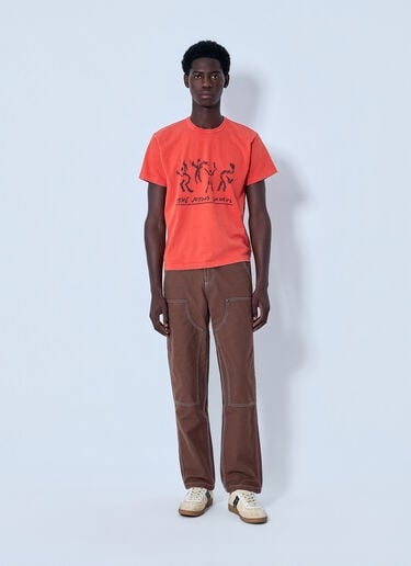 OTW by VANS x Julian Klincewicz Graphic Cotton T-Shirt Red otj0164008