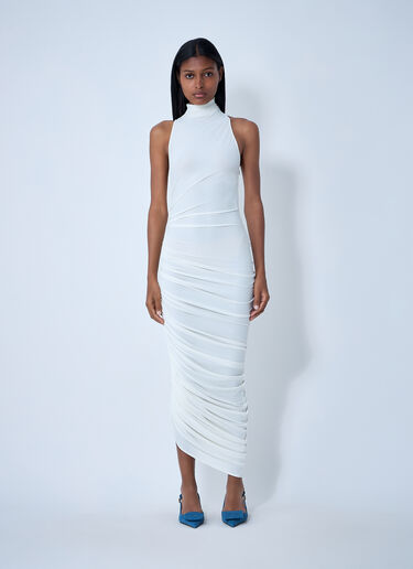 La Robe Piazza Dress Jacquemus La Robe Piazza Dress White jac0262003