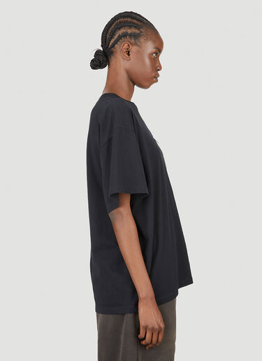 Logo T-Shirt MM6 Maison Margiela Logo T-Shirt Black mmm0251009