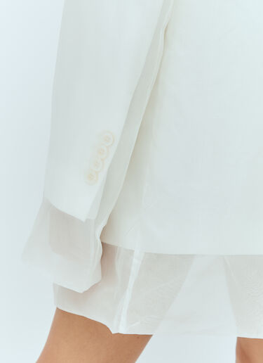 Double-Layered Blazer Sportmax Double-Layered Blazer White spx0256023