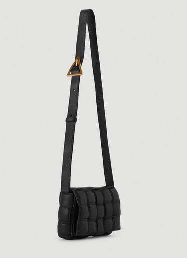 Bottega Veneta Small Padded Cassette Shoulder Bag Black bov0250021