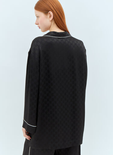 Gucci GG Jacquard Shirt Black guc0257025