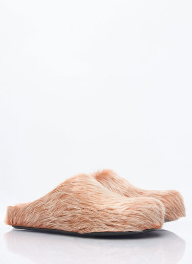 Marni Fussbett Sabot Mules Beige mni0259018