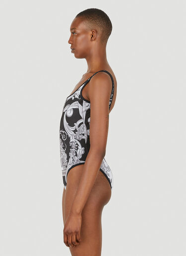 Versace Reversible Baroque Swimsuit Black vrs0249017