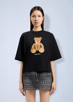 Palm Angels Bear Boxy T-Shirt Black pma0264212