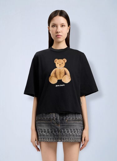Palm Angels Bear Boxy T-Shirt Black pma0264212