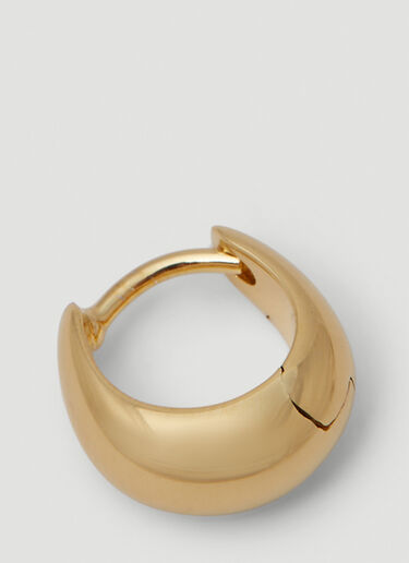 Ice Huggie Earrings Tom Wood Ice Huggie Earrings Gold tmw0249004