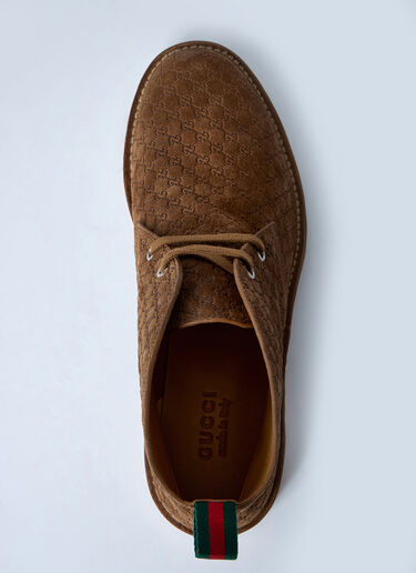 Gucci GG Suede Boots Brown guc0161046