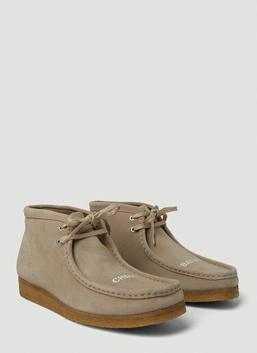 UNDERCOVER x Clarks Chaos Balance Wallabee Shoes Beige unc0150001