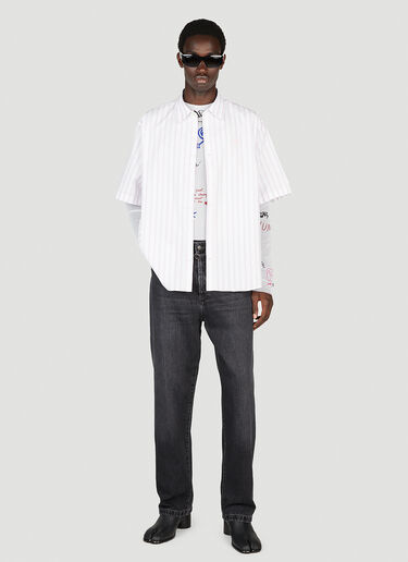 Acne Studios 图案 T 恤 白色 acn0353019
