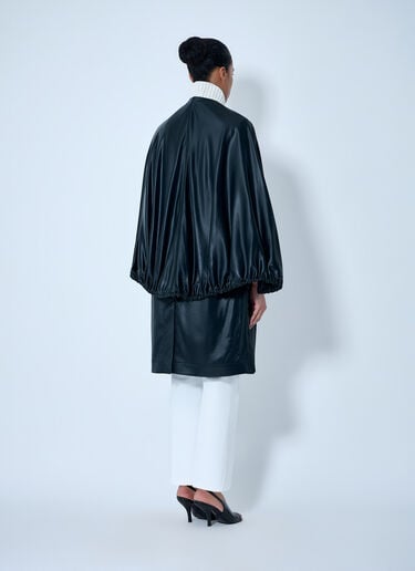 TOTEME Oversized Cape Jacket Black tot0264018