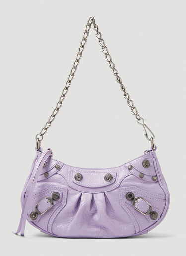Balenciaga Le Cagole Mini Shoulder Bag Lilac bal0249077