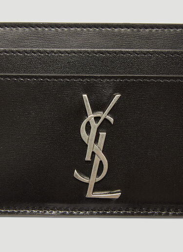 Saint Laurent 모노그램 카드 케이스 블랙 sla0136042