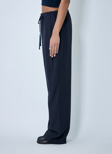 Khaite Rohen Drawstring Pants Navy kha0264002