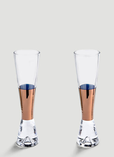 Tank Champagne Glasses Tom Dixon Tank Champagne Glasses Brown wps0638131