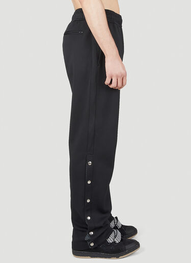 Lanvin 자수 로고 트랙 팬츠 블랙 lnv0151009