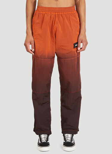 Aries Spray-Dyed Windcheater Pants Orange ari0148020